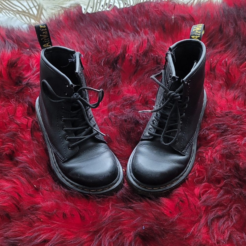 Dr Marten children's boots black size 13